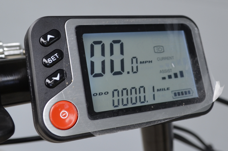 eDriftTrikes Electric Cruiser Bike LCD Display