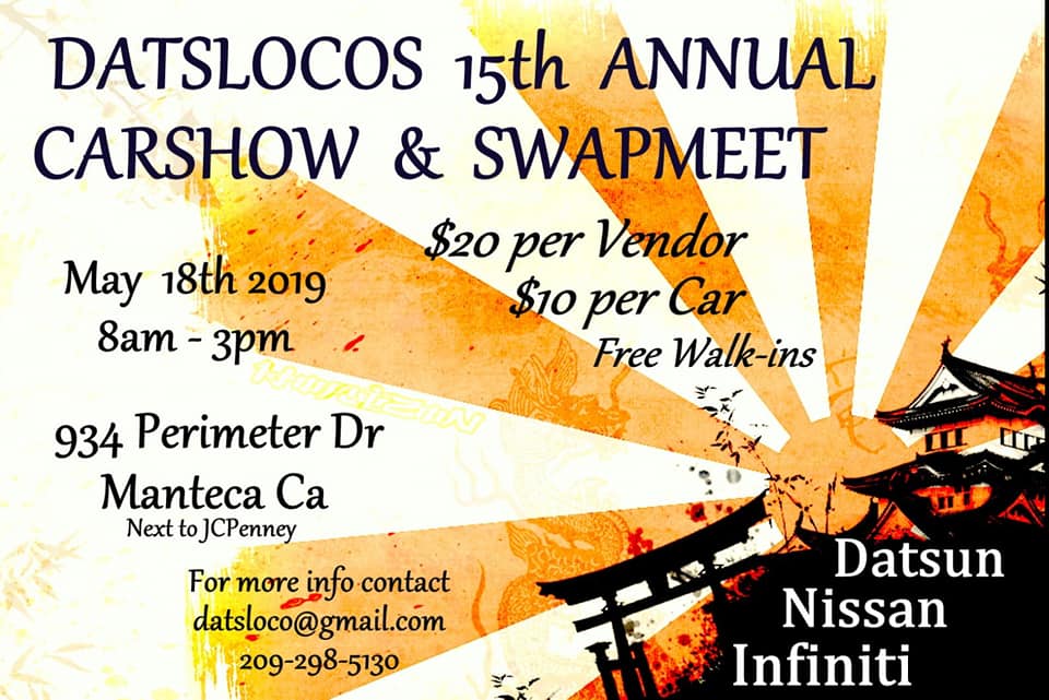 Datslocos 15th Annual Car Show and Swap Meet
