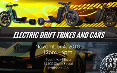 11/4/18 Electric Drift Trikes & Cars @ Town Fair Plaza
